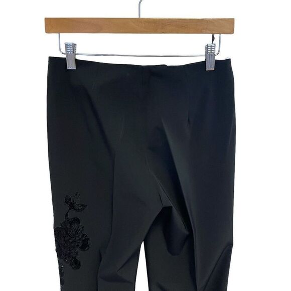 CAMBIO Floral Cut Out Dress Pants - Picture 8 of 10